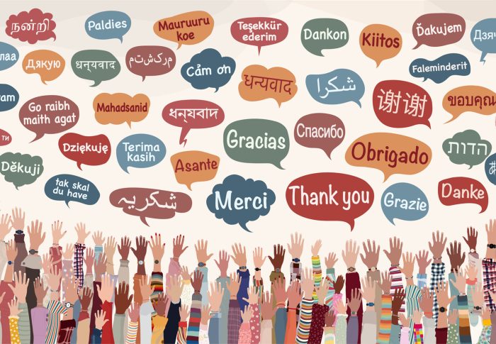 “Thank you” in many languages