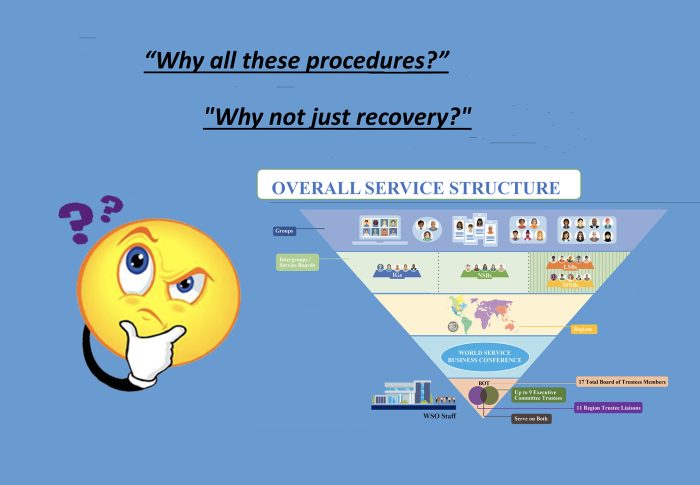 Why all these procedures? Why not just recovery?